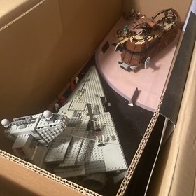 LEGO STAR WAR JABBA SAIL BARGE & STAR DESTROYER STORE DISPLAY 6210 6211 KHETANNA