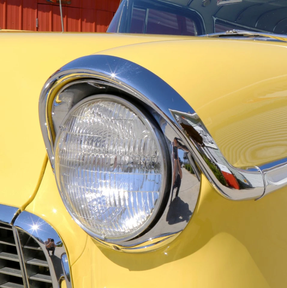 55 Chevy Nomad Cejas Juego de 2 Piezas 1955 Chevrolet Nomad Nuevo Foto 4 de 4