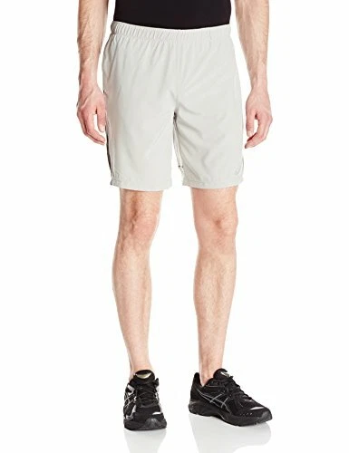 Asics Jikko da uomo corto da corsa 9 pollici grigio chiaro erica XX Large