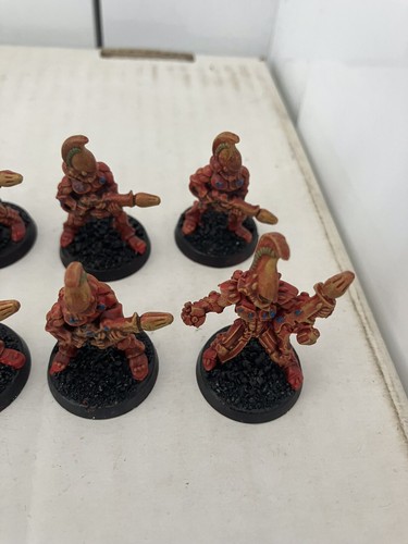 Warhammer 40,000 Eldar - 10 Fire Dragons. New, Assembled & Painted - Picture 5 of 6