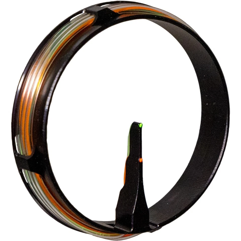 TRU BALL AVX-41 Ranger Fiber Optic Double Ring Pin .019 Fiber Green Red