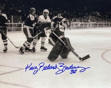 RICHARD ''KING'' BRODEUR (9) Quebec Nordiques Autographed 8x10 Photo