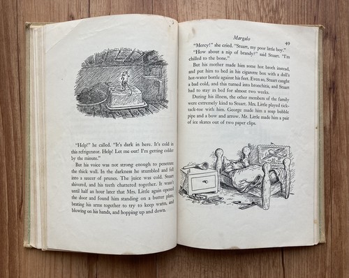 STUART LITTLE by E.B. White ~ 1945 ~ HC ~ Illustrated by Garth Williams - Picture 8 of 12