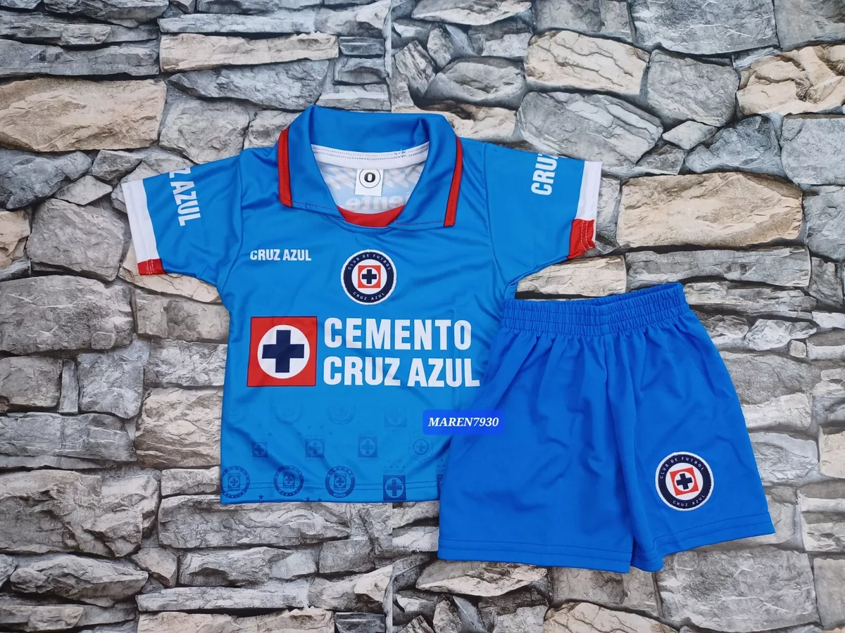 Deportivo Cruz Azul Kids Jersey, Soccer Uniform, Futbol Liga MX, Playera de  Niño