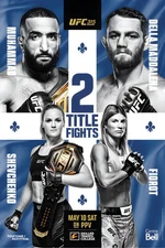 UFC 315 Muhammad Vs. Della Maddalena 12x18 Fight Poster Reprint