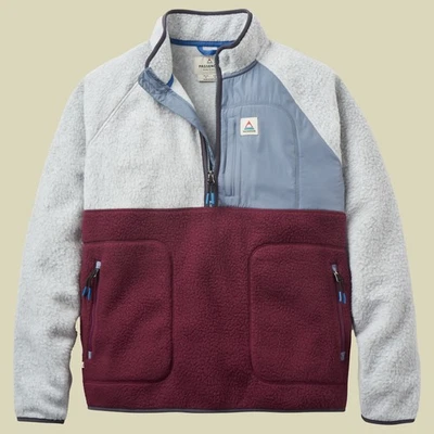 Passenger Offgrid 1/2 Zip Recycled Sherpa Fleece Men Fleecepullover Herren