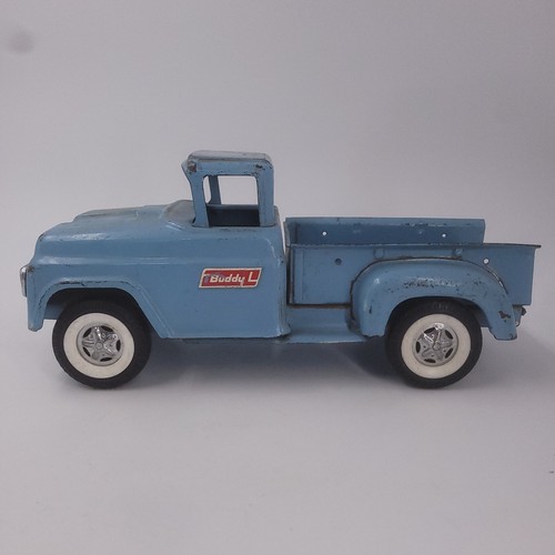 Vintage Buddy L Pickup Truck Blue Steel 1960s - Picture 5 of 13