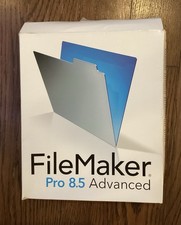 FILEMAKER PRO 8.5 ADVANCED SOFTWARE Upgrade Edition For Windows Mac.