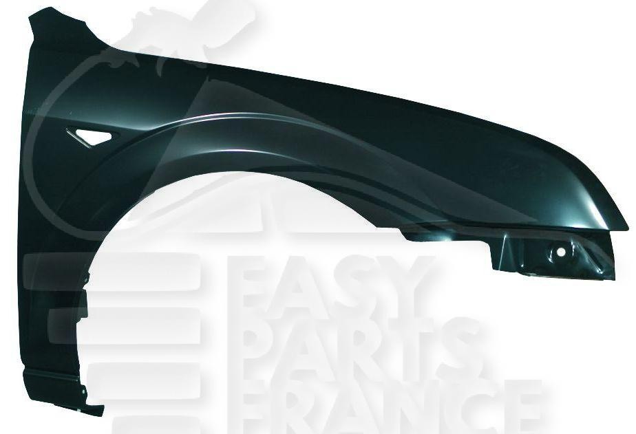 Aile avant-droite avec emplacement feu pour Ford Mondeo 2003-2007 en acier
