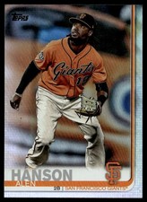 2019 Topps Foil Alen Hanson San Francisco Giants #478