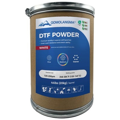 20kg Barrel Direct to Film TPU DTF Powder Melt Adhesive Powder