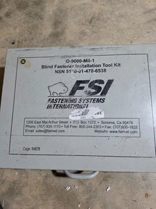 D-9000 MIL-1 Blind Fastener Installation Tool Kitt