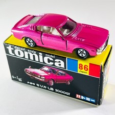 Tomica No. 86 Toyota Celica LB 2000GT Black Box 30th Anniversary Edition MINTY