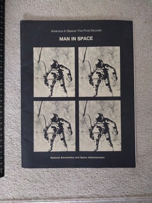 Der Mensch im Weltraum - Amerika im Weltraum, das erste Jahrzehnt.  Taschenbuch.