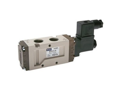 5/2 Wege Magnetventil 3/8'' m. Federrückstellung o. Impulsventil, 5/2 Wege-Ventil