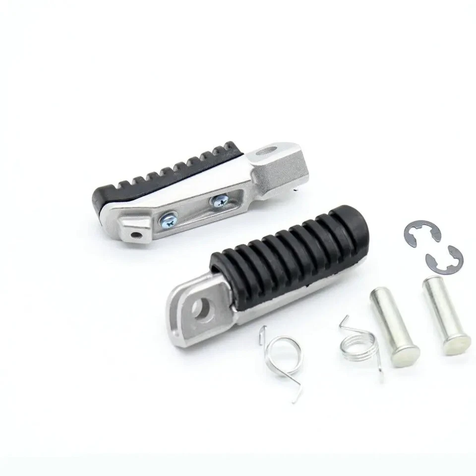 Motorcycle Front Footrest Foot Pegs for Kawasaki Z750 Z750S Z1000 Z1000SX ZX-6R - Imagem 2 de 4