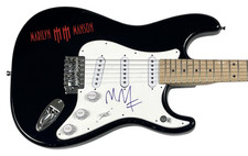 Marilyn Manson Signed Autograph Electric Guitar Antichrist Superstar Beckett COA