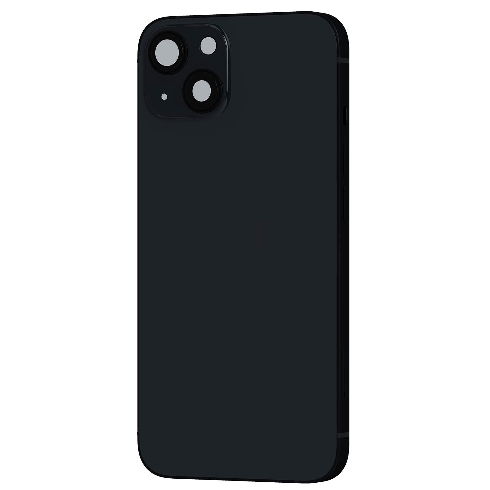Châssis iPhone 13 noir pour rénover la coque arrière en verre de votre mobile