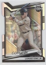 2022 Panini Elite Extra Edition Decade Die-Cut 166/203 Lamar King Jr #120 0c6