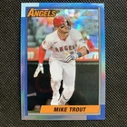 2025 Topps Chrome Update Series - 1990 Topps Baseball Mike Trout FREE SHIP READ