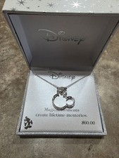 Mickey Mouse Head Necklace NEW