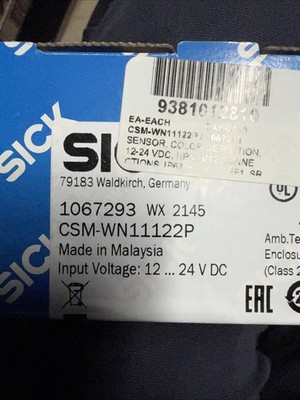 SICK CSM-WP11122P Color Sensor 1PC IN BOX