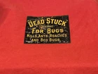 VINTAGE ANTIQUE Dead Stuck Bugs Insects Ants Tin Advertising Sign NO RESERVE