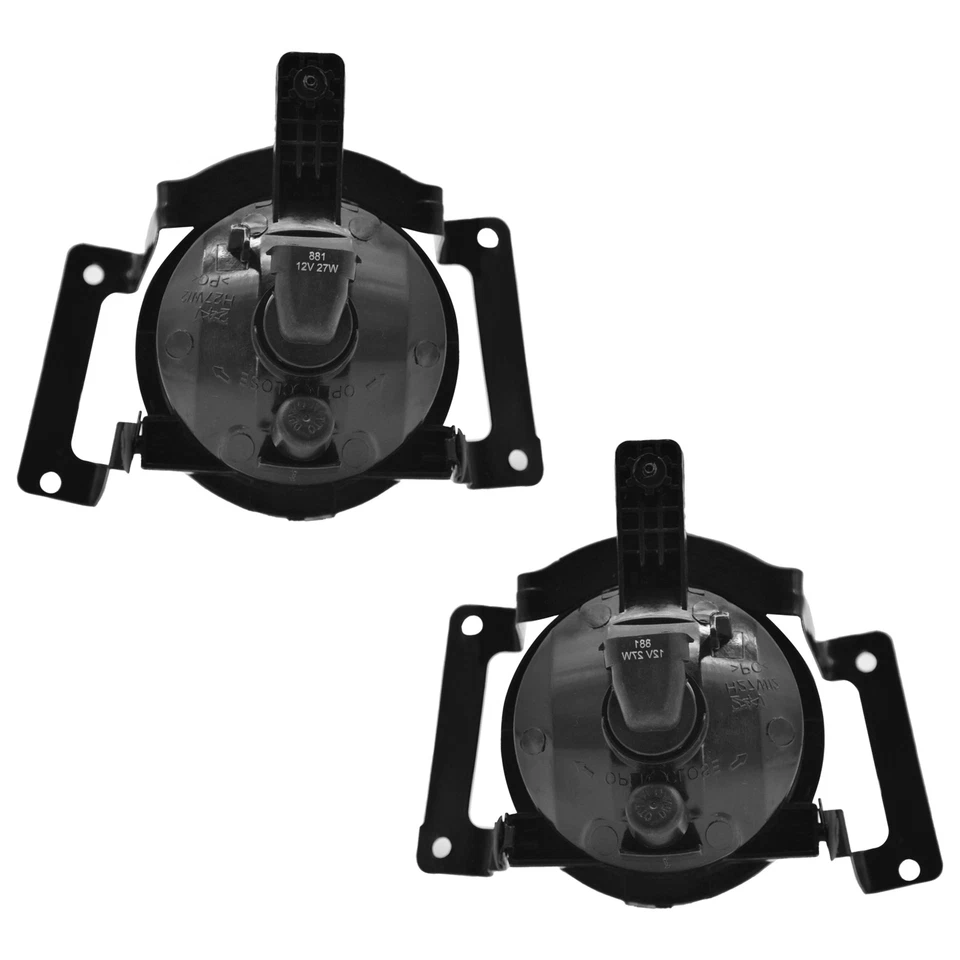 Par de luces antiniebla para parachoques delanteras lentes transparentes para Hyundai Tucson 2005-2009 Foto 3 de 4