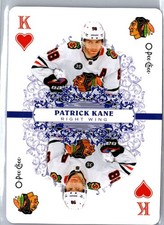 2022-23 O-Pee-Chee Hockey Playing Cards #King of Hearts Patrick Kane