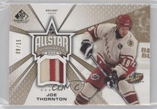 2023 Upper Deck SP Game Used Retro Renovations /15 Joe Thornton #RR-JT Patch HOF