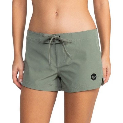 NWT Roxy Womens 2'' Boardshorts UPF 50 Quick-Dry 4-Way Stretch Agave Green Medium