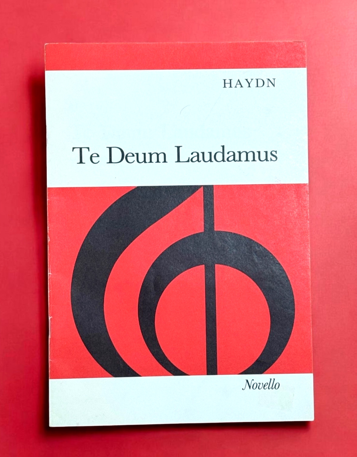Te Deum Laudamus - SATB Chorus & Orchestra, Joseph Haydn Novello Octavo Edition
