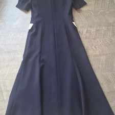 Earl Blanc Navy Long Dress for Formal Occasions Official