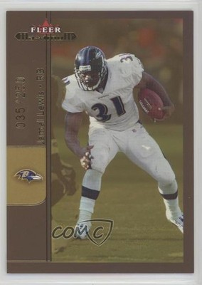 2002 Fleer Maximum To the Max 35/250 Jamal Lewis #23 fm0