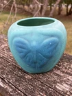 Van Briggle Pottery Butterfly/Moth Vase Pot