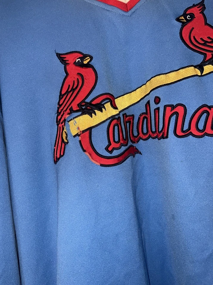 Camiseta Mitchell & Ness 1982 Cardenales de San Luis Ozzie Smith Auténtica Talla XXXL Foto 4 de 4