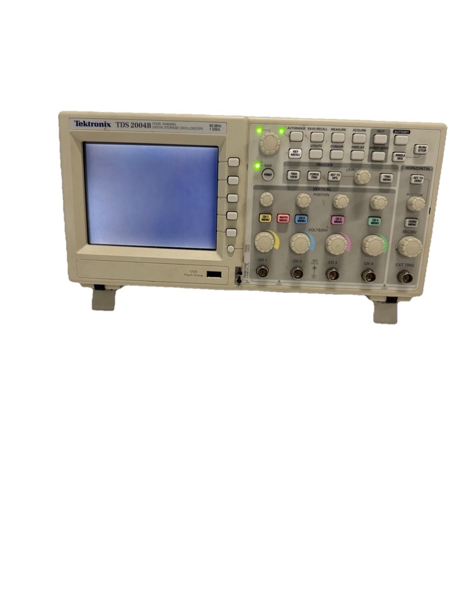 TEKTRONIX TDS2004B FOUR CHANNEL DIGITAL STORAGE OSCILLOSCOPE | eBay