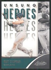 2021 Absolute Unsung Heroes Retail #UH-9 Matt Chapman Oakland Athletics TW1384