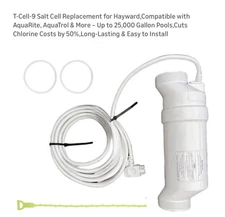 T-Cell-9 Salt Cell Replacement for Hayward,Compatible with AquaRite,25.000Gallon