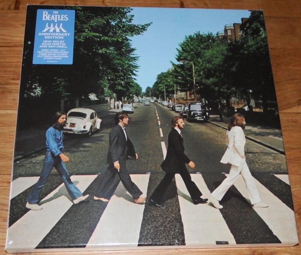 The Beatles Abbey Road 50th Anniversary 3x 180g Vinyl Record LP 2019 Box Set NEW - Image 3 of 4
