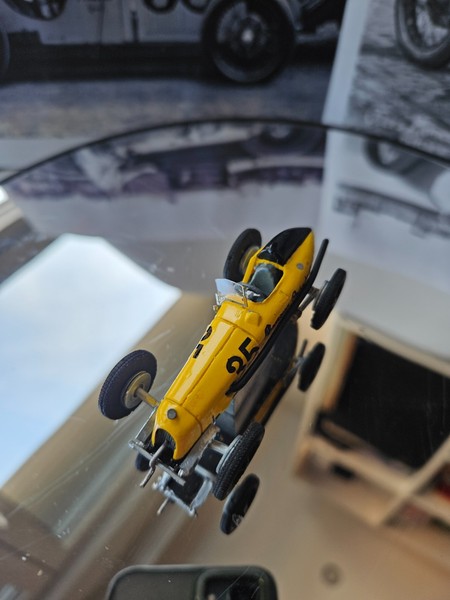 1/43 KIT BUILT. AMILCAR MCO INDY 500. 1929 J. MORICEAU.ARTESANAL