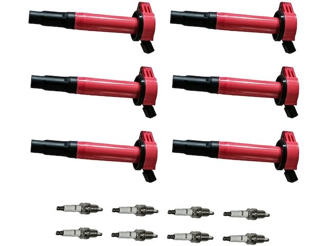 43QK42X Ignition Coil Set with Spark Plugs Fits 2020-2021 Lotus Evora GT