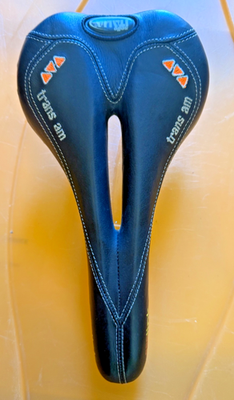 Selle Italia ProLink Trans Am Leather Saddle w/Carbon Rails