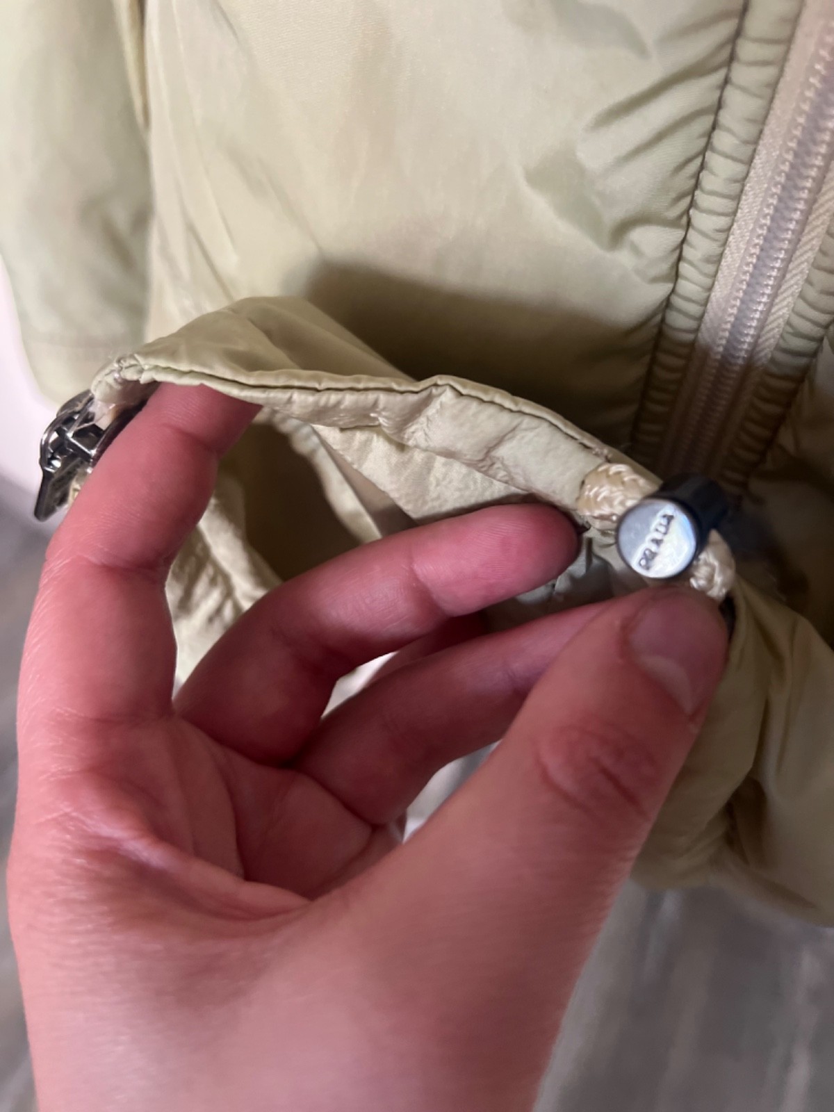 Vintage Prada Jacket Size S Oversized Unisex Fit (M/L) Designer Outerwear thumbnail 14