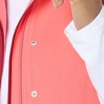 Chaqueta para mujer Sport Savvy talla S polar y tejido chaleco mixto rosa A657090 Foto 2 de 4