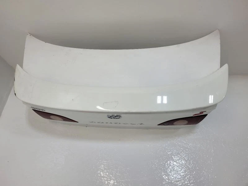 2001 2002 TOYOTA COROLLA Trunk Hatch Tailgate White Foto 2 de 4