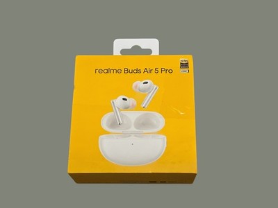   Realme Buds Air 5 Pro Bluetooth Kopfhörer Hi-Res Audio 50dB ANC Weiß  