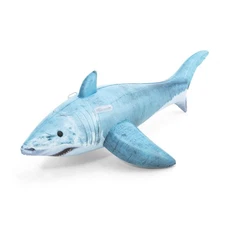 Bestway Realistic Shark Pool Float 183M Inflatable Ride On For Kids