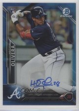 2016 Bowman Chrome Rookie Blue Refractor 147/150 Hector Olivera #CRA-HO Auto 2m4