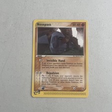 Pokemon TCG 2003 EX Ruby and Sapphire Card -- Nosepass 18/109 on eBay